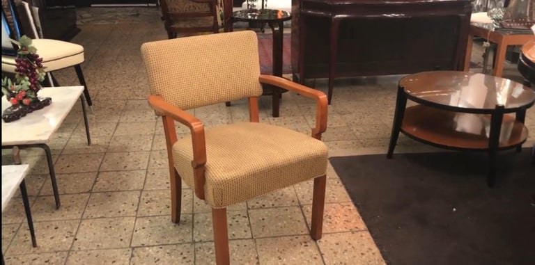 French Desk Chair Style: Art Deco, France, 1920 For Sale