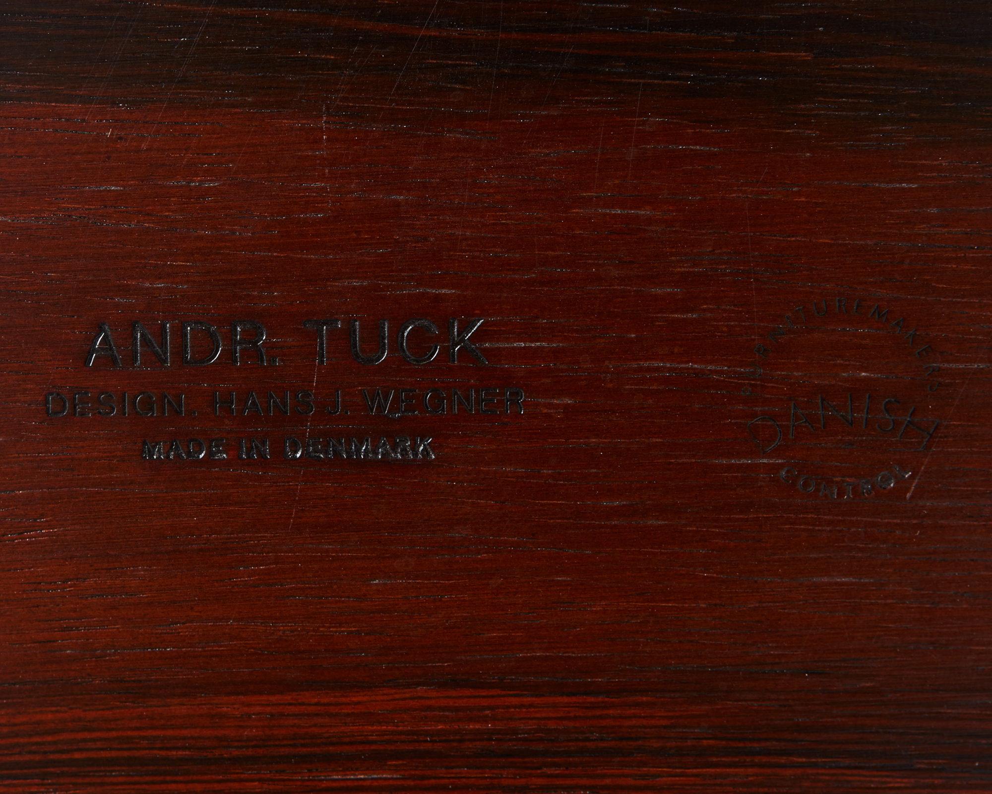 Desk Designed by Hans J. Wegner for Andreas Tuck, Denmark, 1967 5