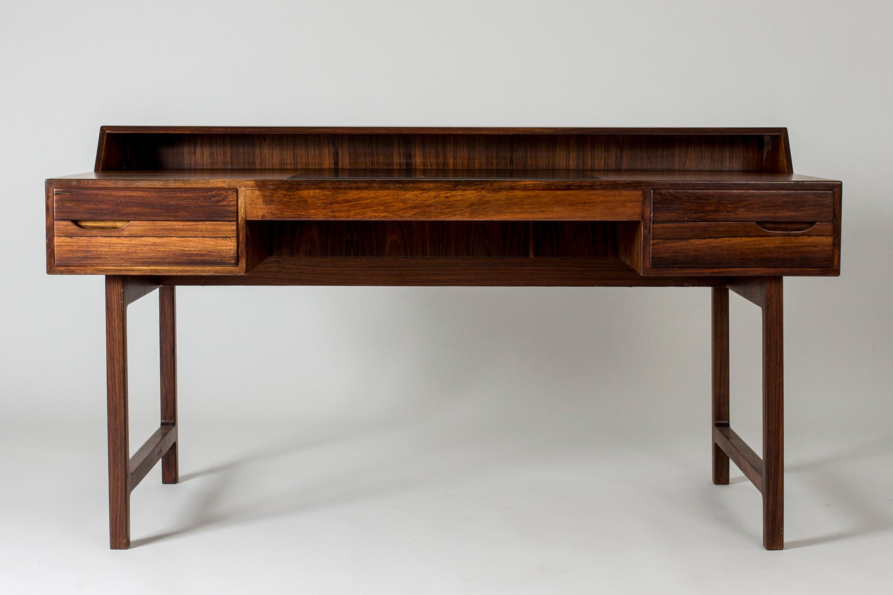 Rosewood Desk Designed by Kurt Østervig for K. P. Møbler, Denmark, 1960s