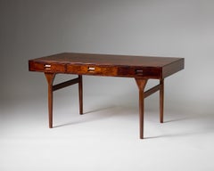 Schreibtisch, entworfen von Nanna Ditzel für Søren Willadsen Møbelfrabrik, Dänemark, 1950er Jahre