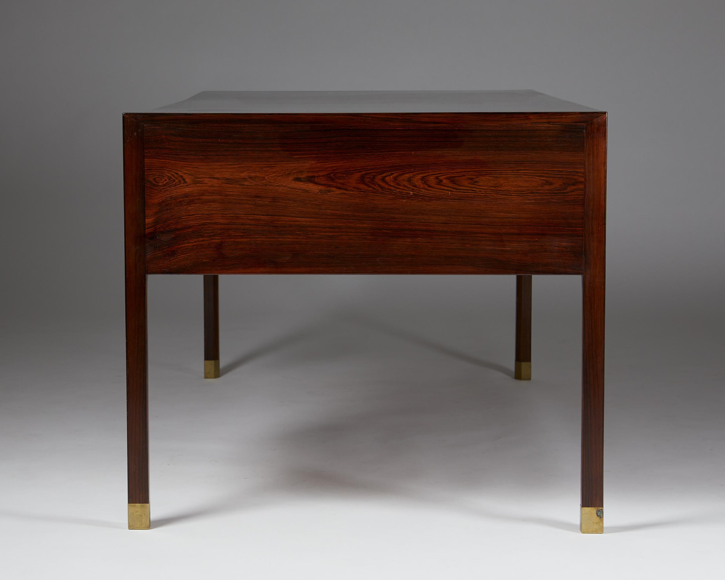 20th Century Desk Designed by Ole Wanscher for AJ Iversen, Denmark, 1950's