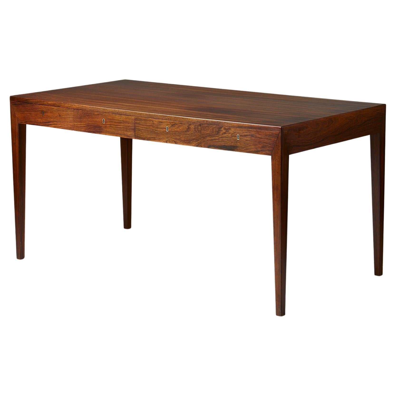 Desk Designed by Severin Hansen for Haslev, Denmark, 1960s