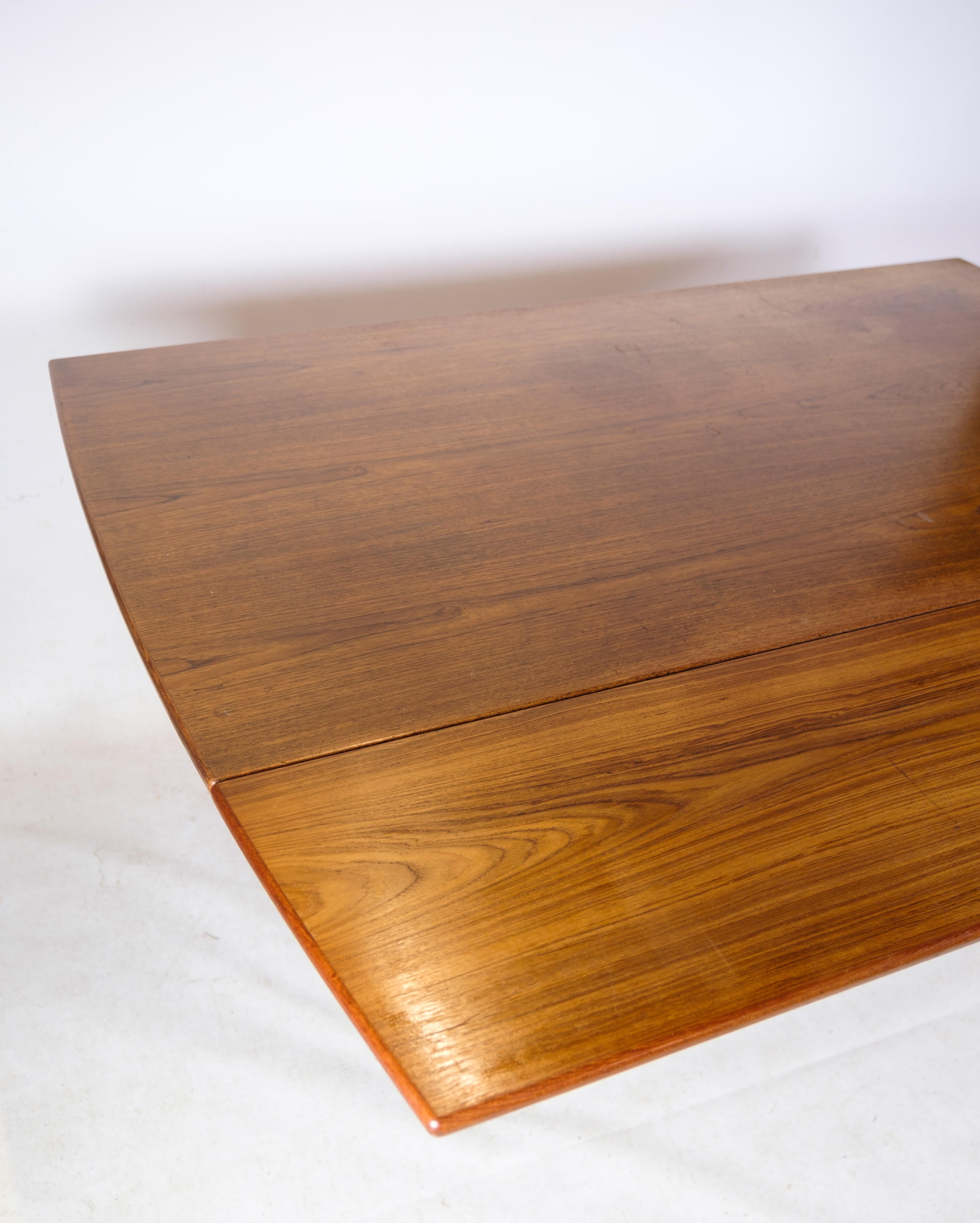 Desk / Dining Table in Teak Wood of Finnish Design from the 1960's 3