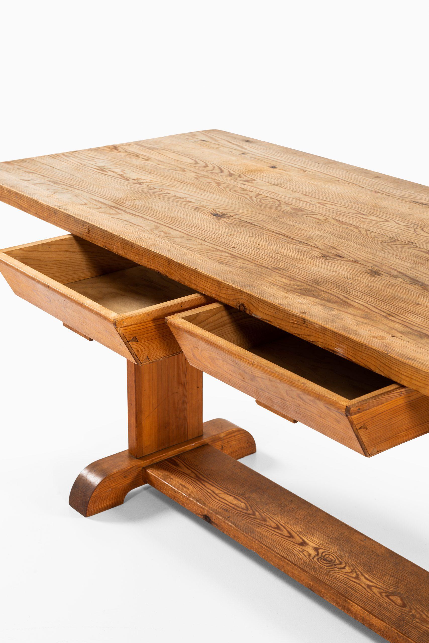 Mid-20th Century Desk / Dining Table Produced in Sweden