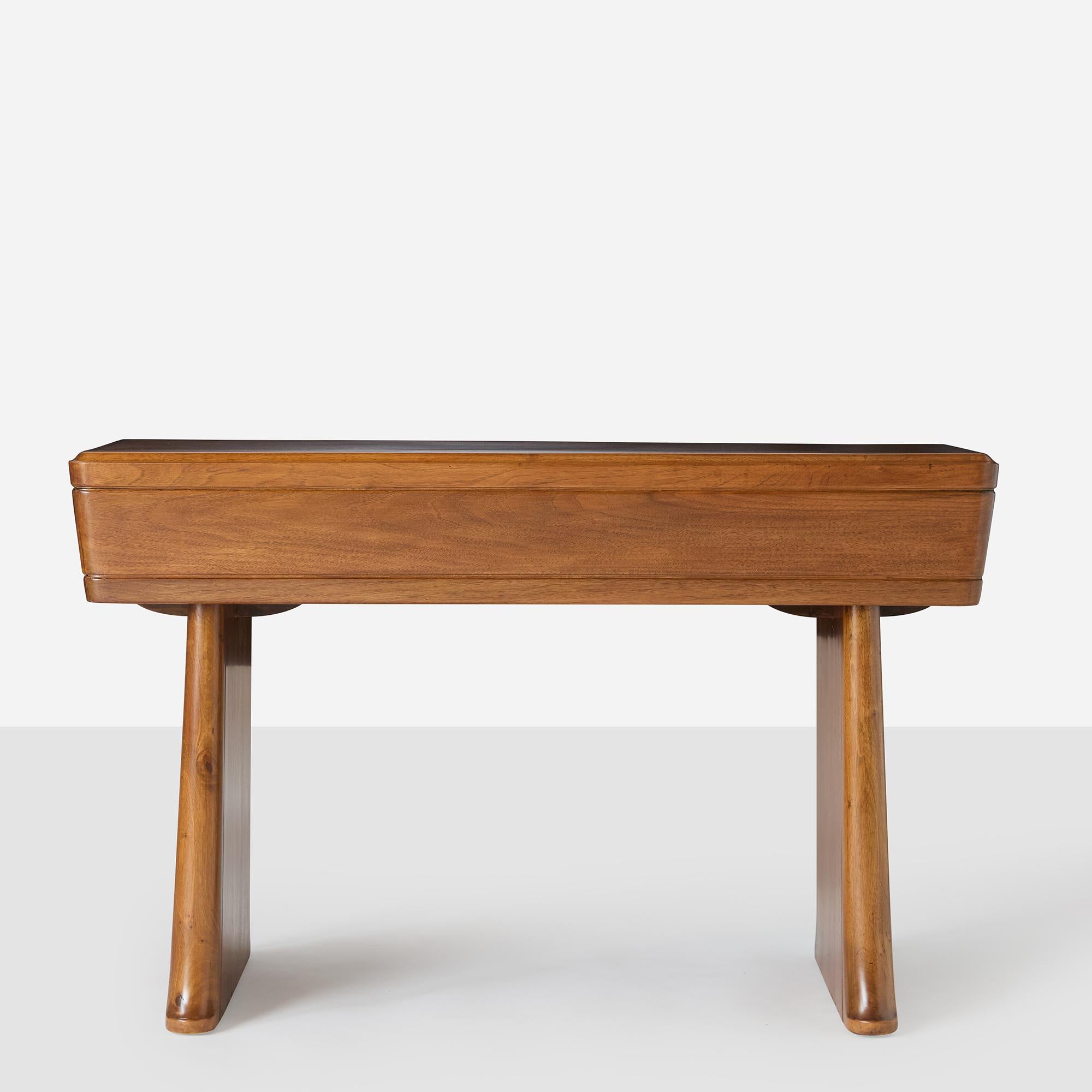 Italian Desk-Dressing Table and Stool by Vittorio Valabrega, Italy, 1930s For Sale