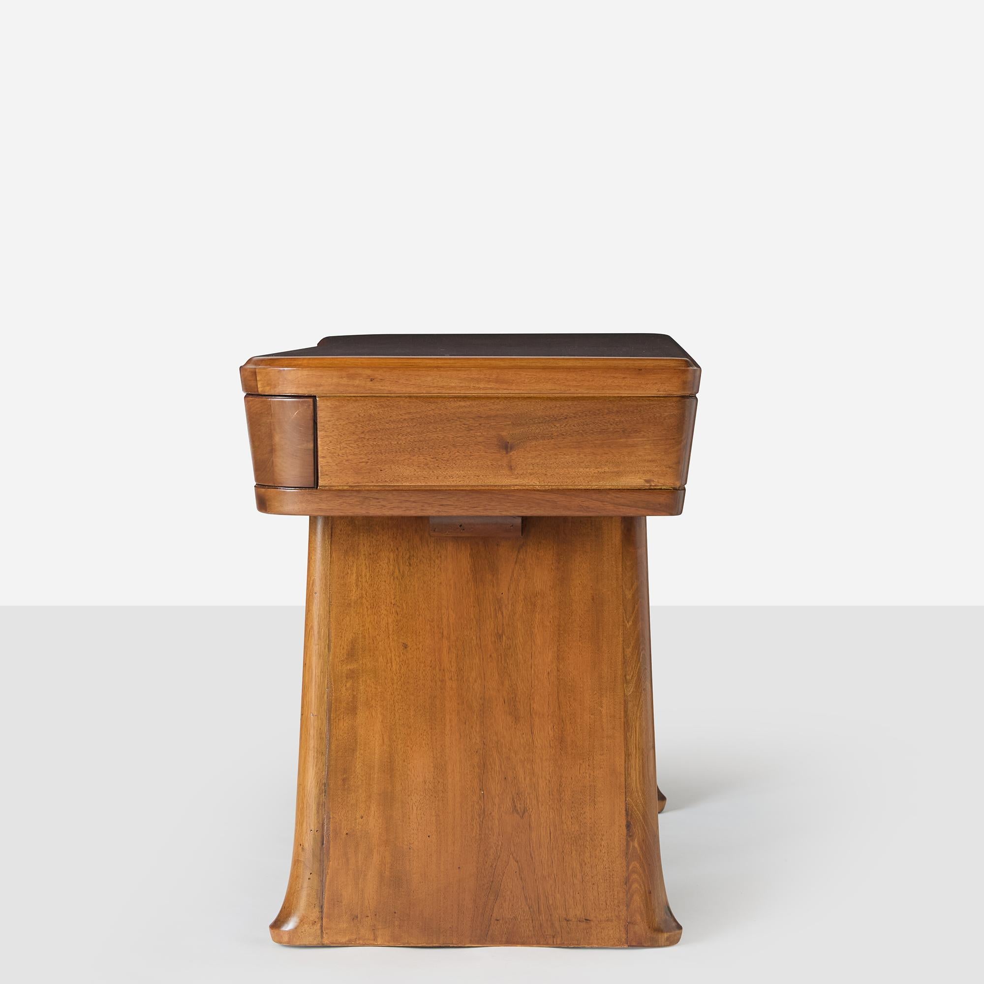 Desk-Dressing Table and Stool by Vittorio Valabrega, Italy, 1930s In Good Condition For Sale In San Francisco, CA