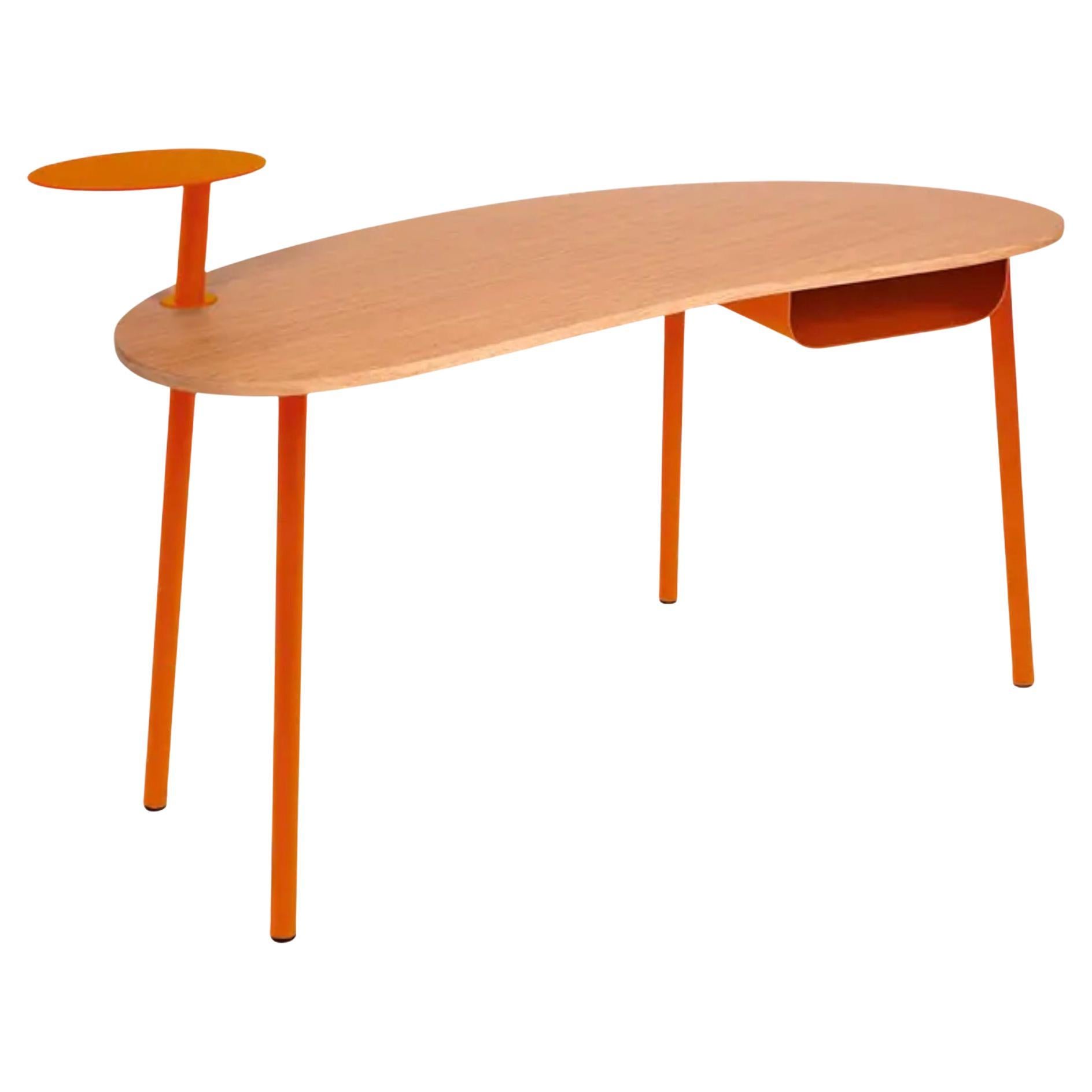 Desk Fermob – NUAGE Oak - Candied Orange in vendita