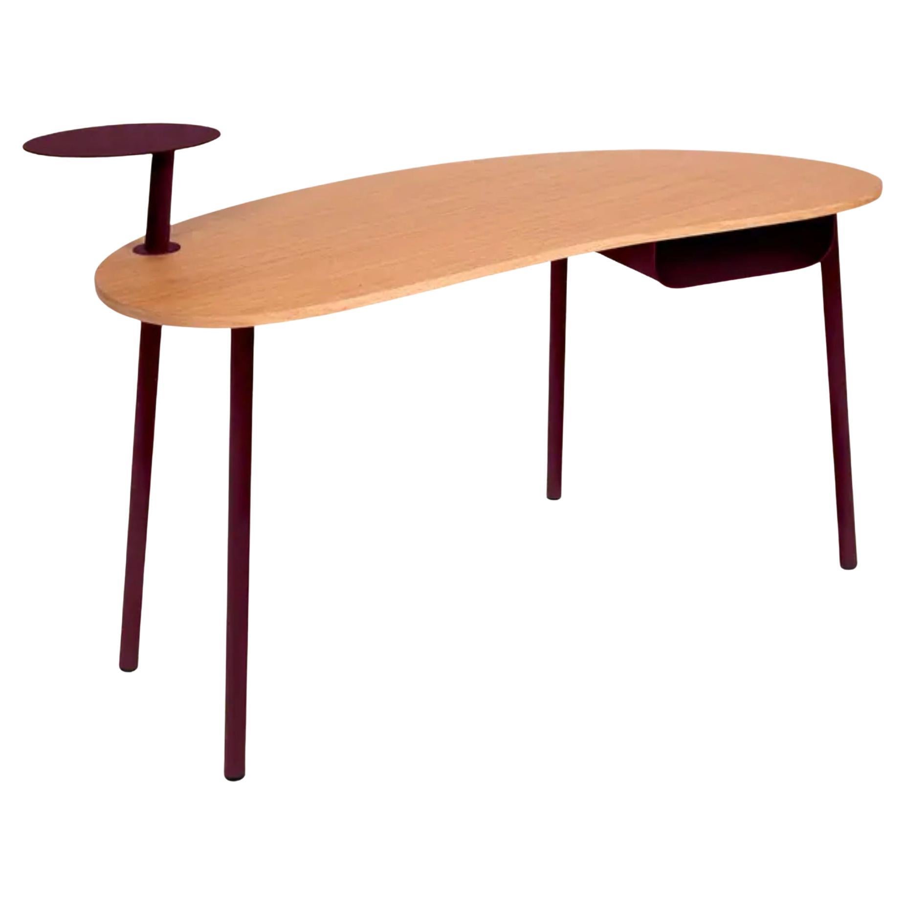 Desk Fermob – NUAGE Oak - Chili in vendita