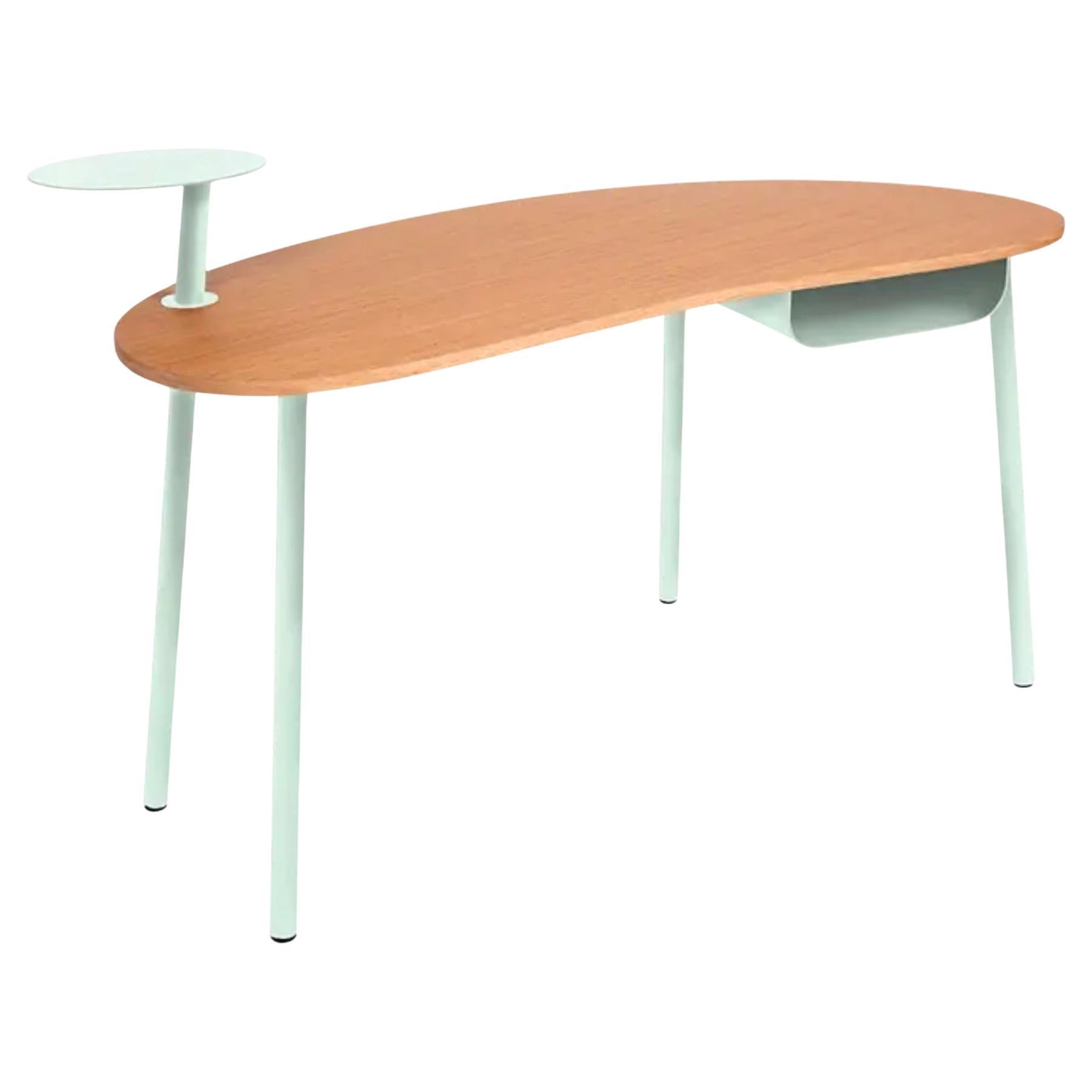 Desk Fermob – NUAGE Oak - Ice Mint in vendita