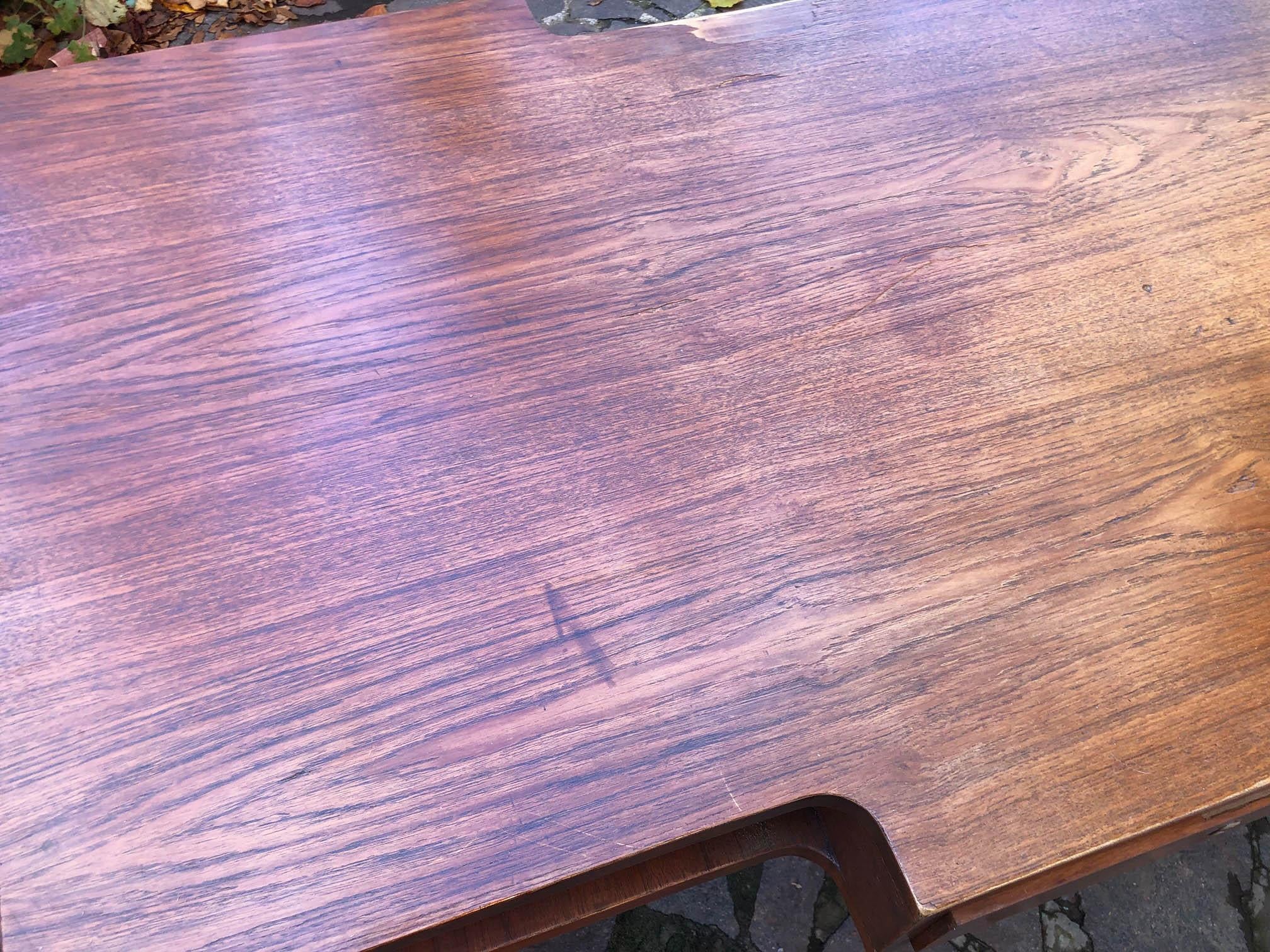 Desk from 1950 with 10 Drawers, Italian Design, Original 4