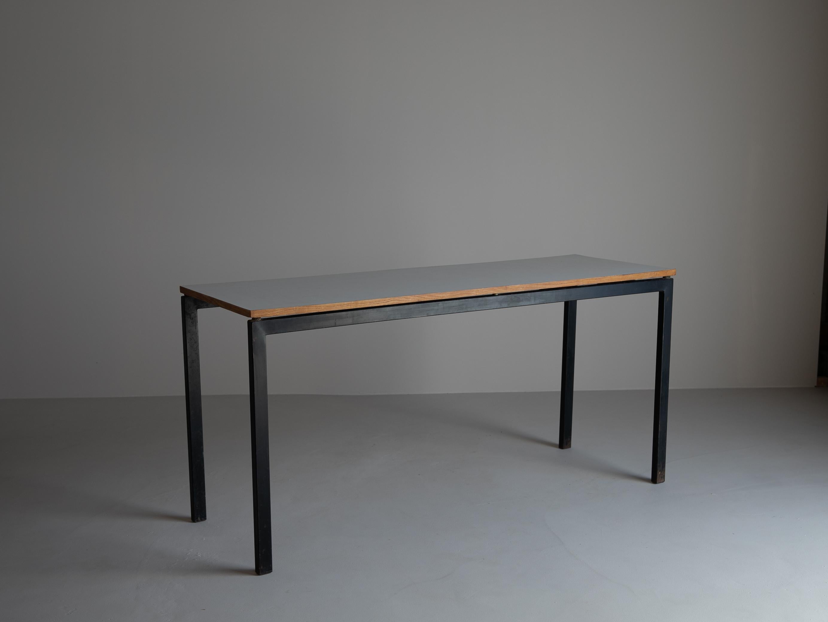 Mid-Century Modern Desk from Cite Cansado by Charlotte Perriand