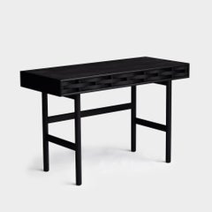 Weave Desk from Ringvide, Birch wood, black oil, Scandinavian