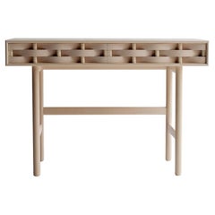 Weave Desk from Ringvide, Birch Wood, natural oil, Scandinavian