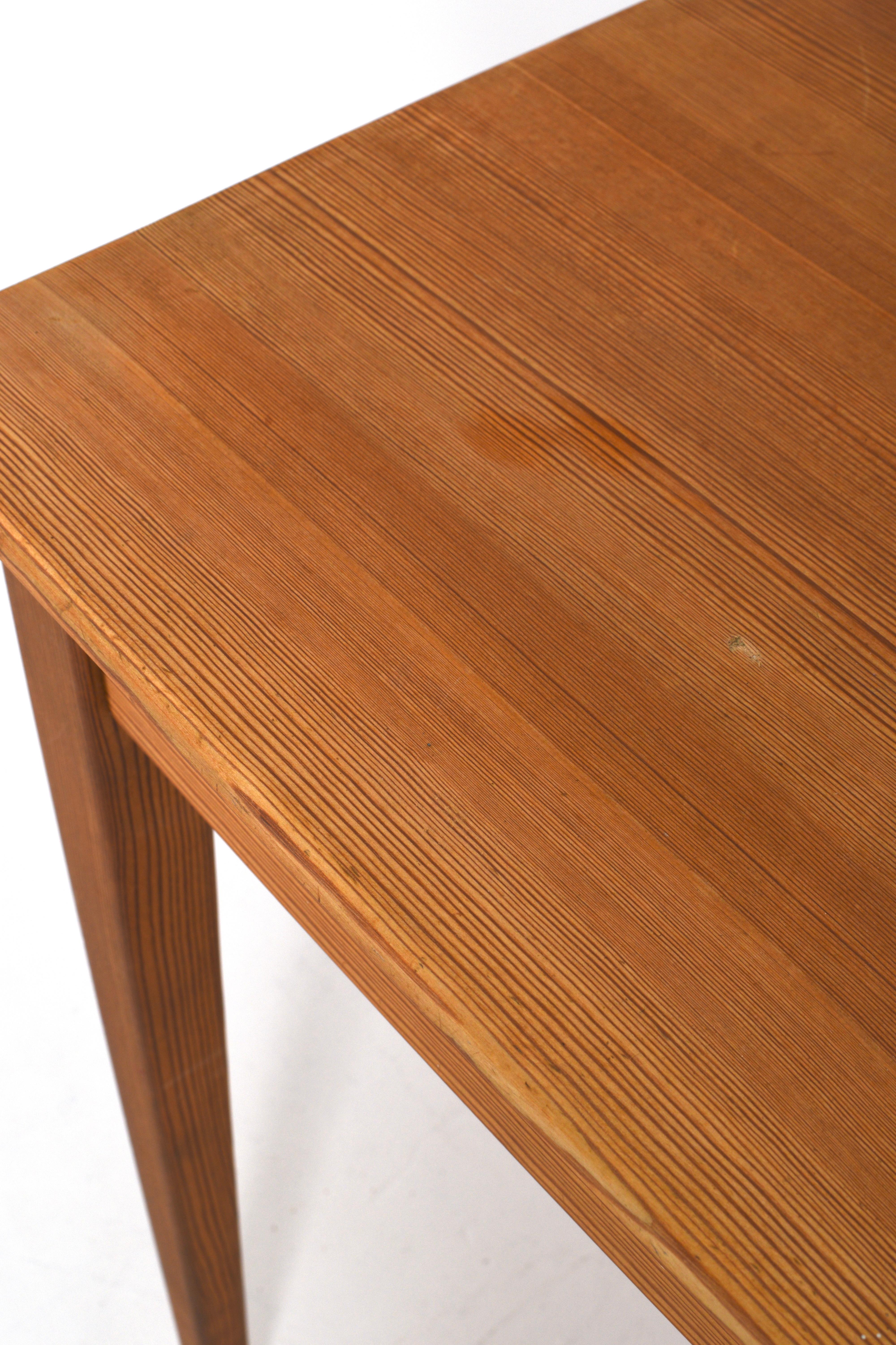 Desk Fryklund in pine by Carl Malmsten For Sale 2