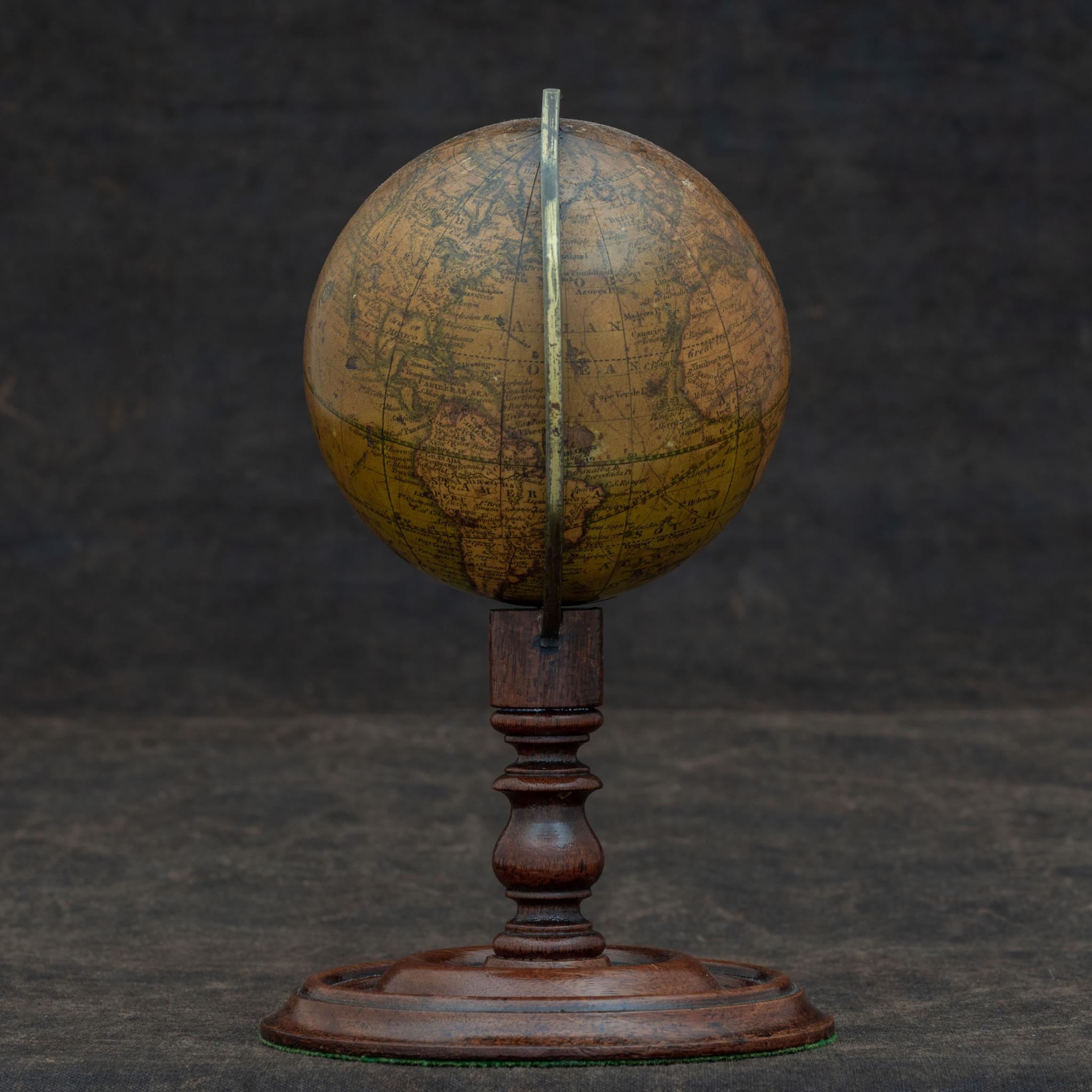 British Desk Globe by Smith and Son, circa 1860
