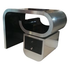 Desk in Formica and Aluminum, circa 70