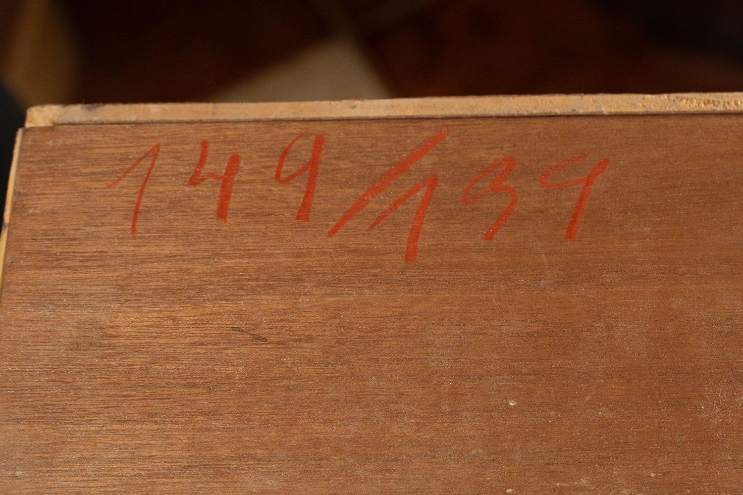 Scrivania in ebano Macassar di Bruno Paul per Deutsche Werkstätten Hellerau in vendita 7