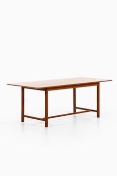 Desk in Mahogany and Brass by Josef Frank, 1950's