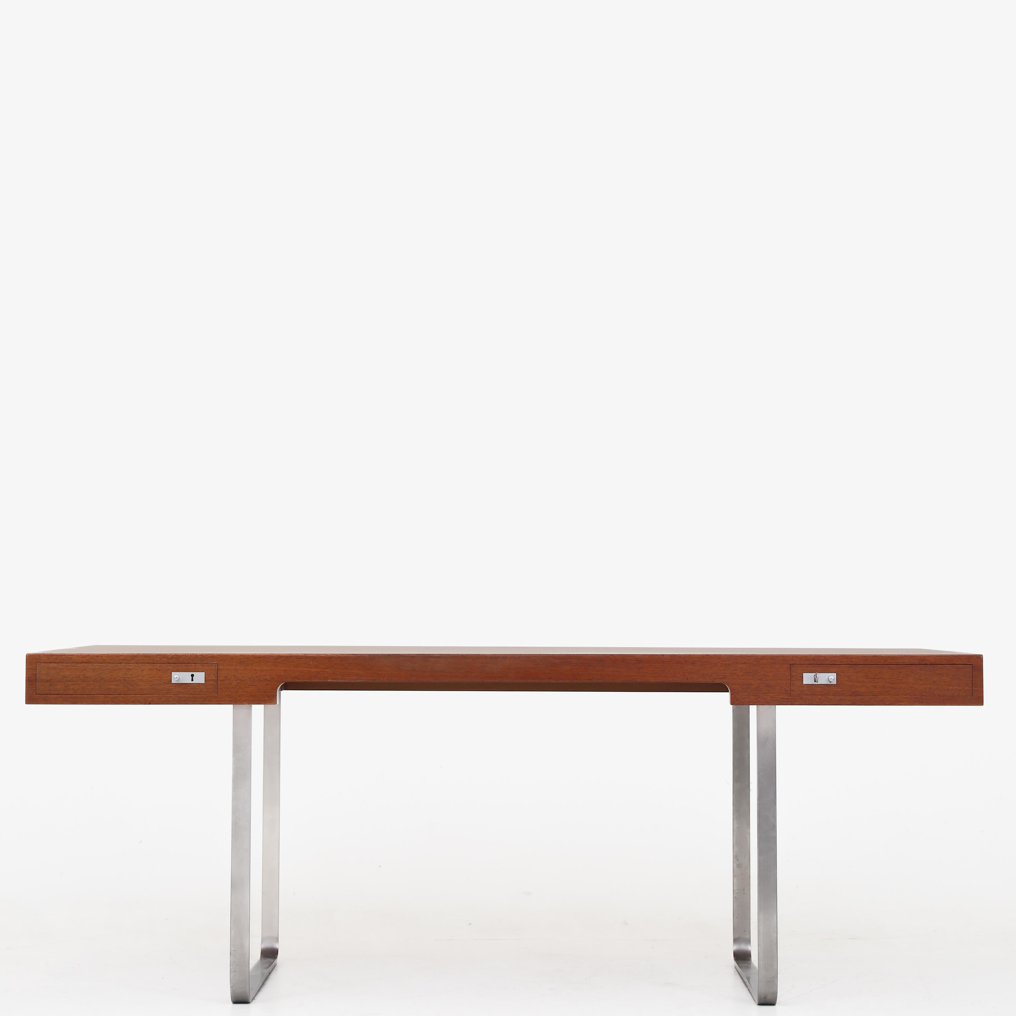 Desk in Mahogany by Hans J. Wegner For Sale 1