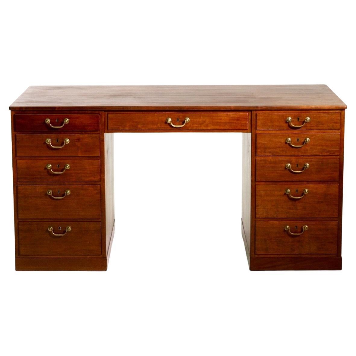 Desk in Mahogany by Ole Wanscher '1903 - 1985' For Sale