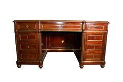 Desk in Mahogany Louis XVI Style