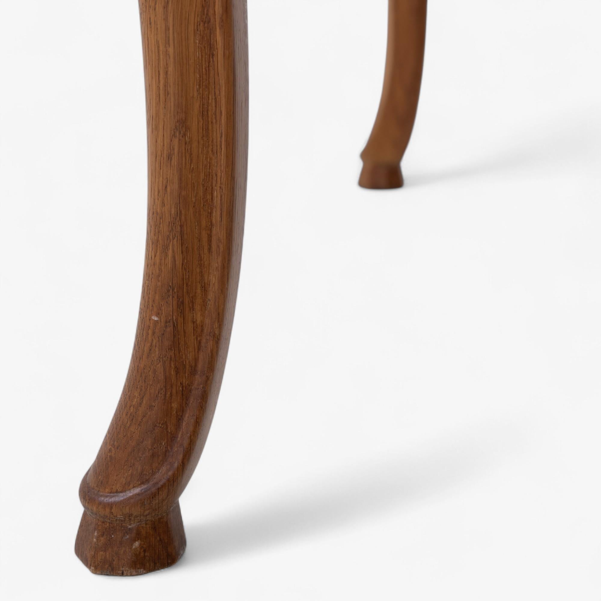 20ième siècle Bureau en chêne de Frits Henningsen en vente