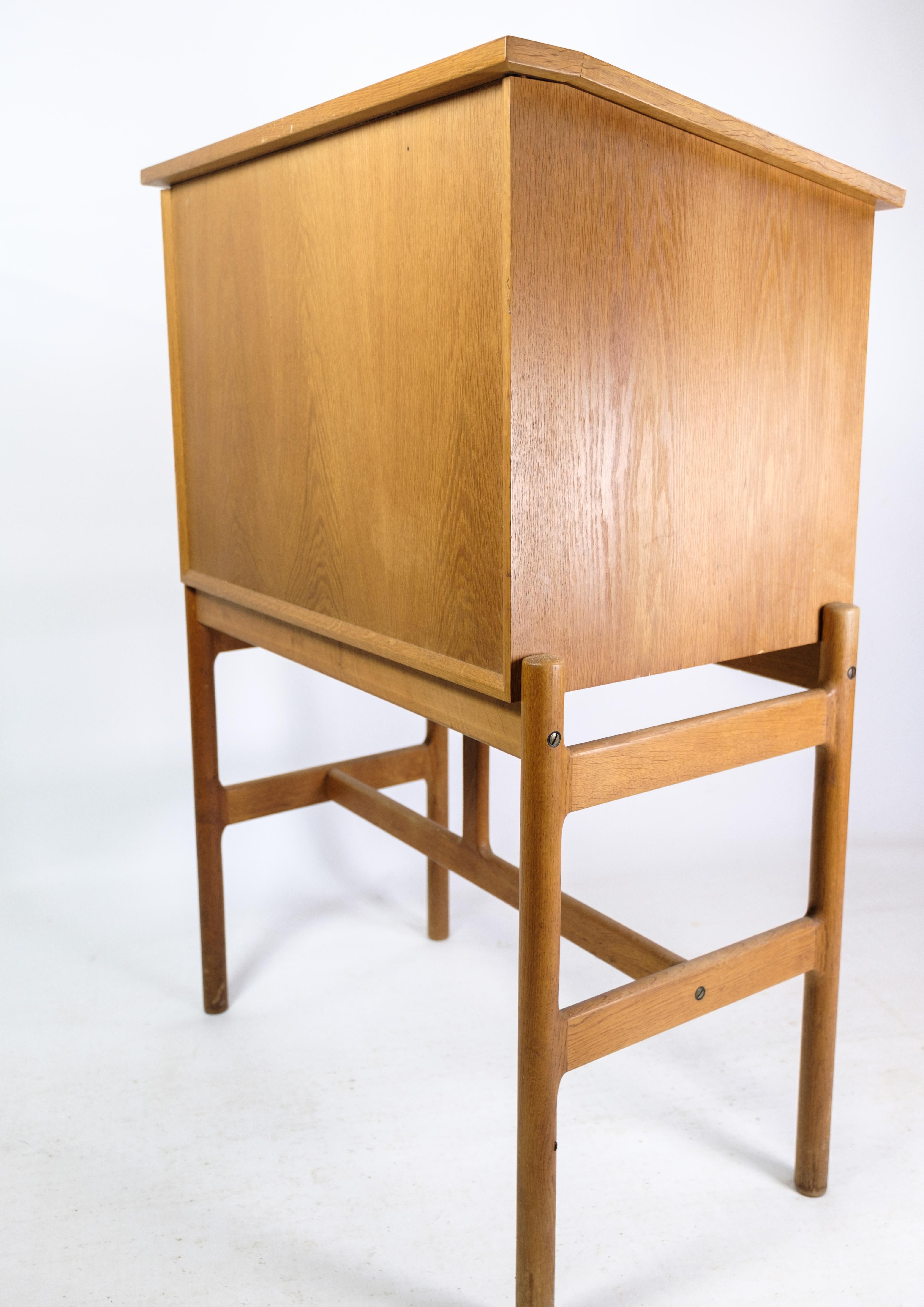 Desk Made In Oak By Rosengran Hansen, 1960 For Sale 5