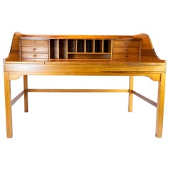 Desk in Oregon Pine by Andreas Hansen and Hadsten Wood Industry, 1960s