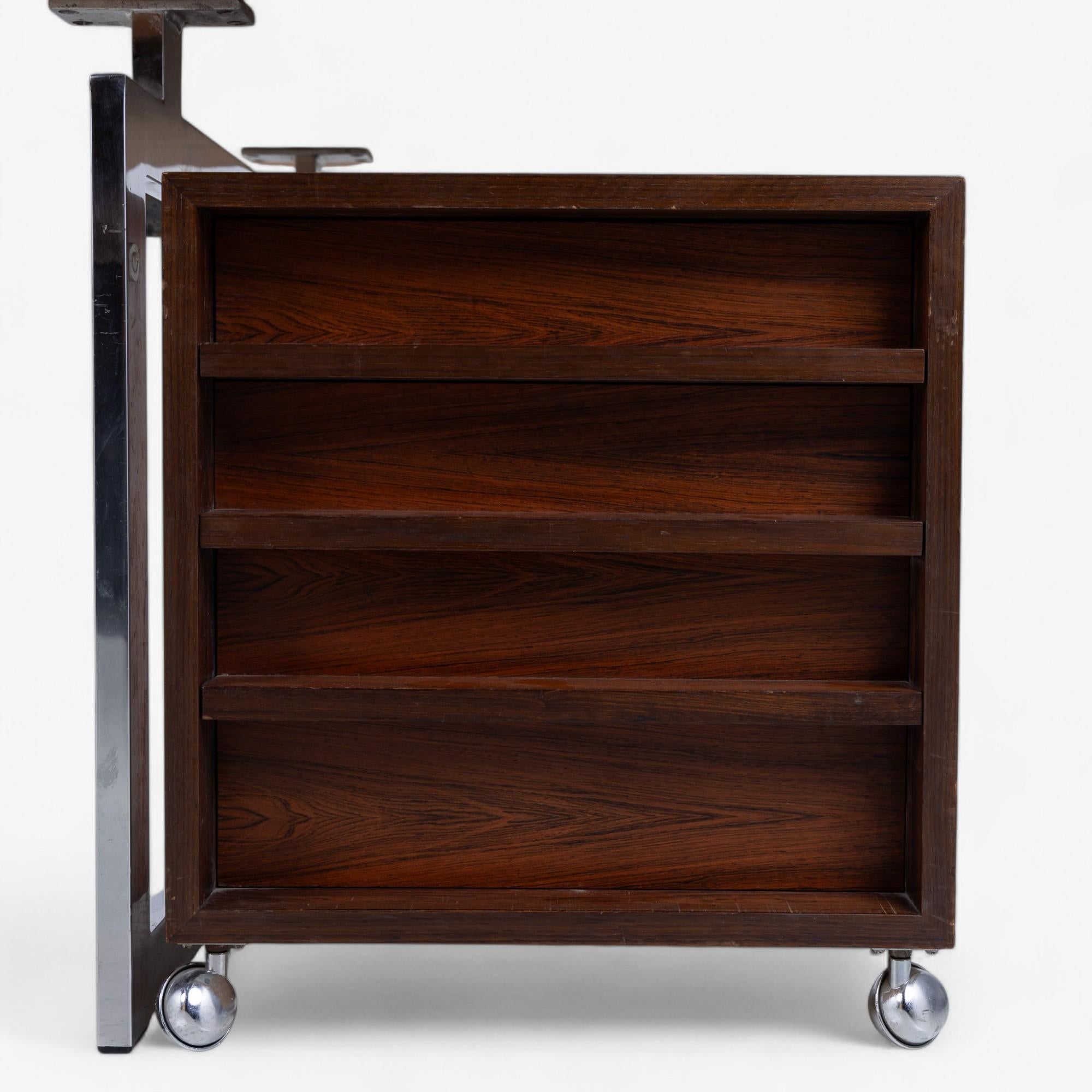 Schreibtisch aus Rio-Palisanderholz von Bodil Kjær (Moderne der Mitte des Jahrhunderts) im Angebot