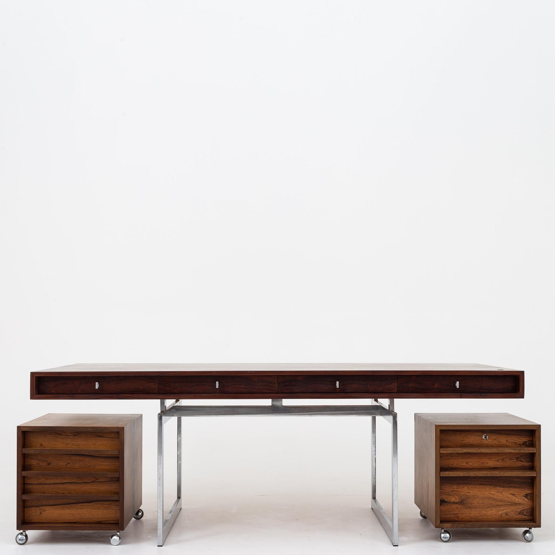 Desk in Rosewood by Bodil Kjær 4