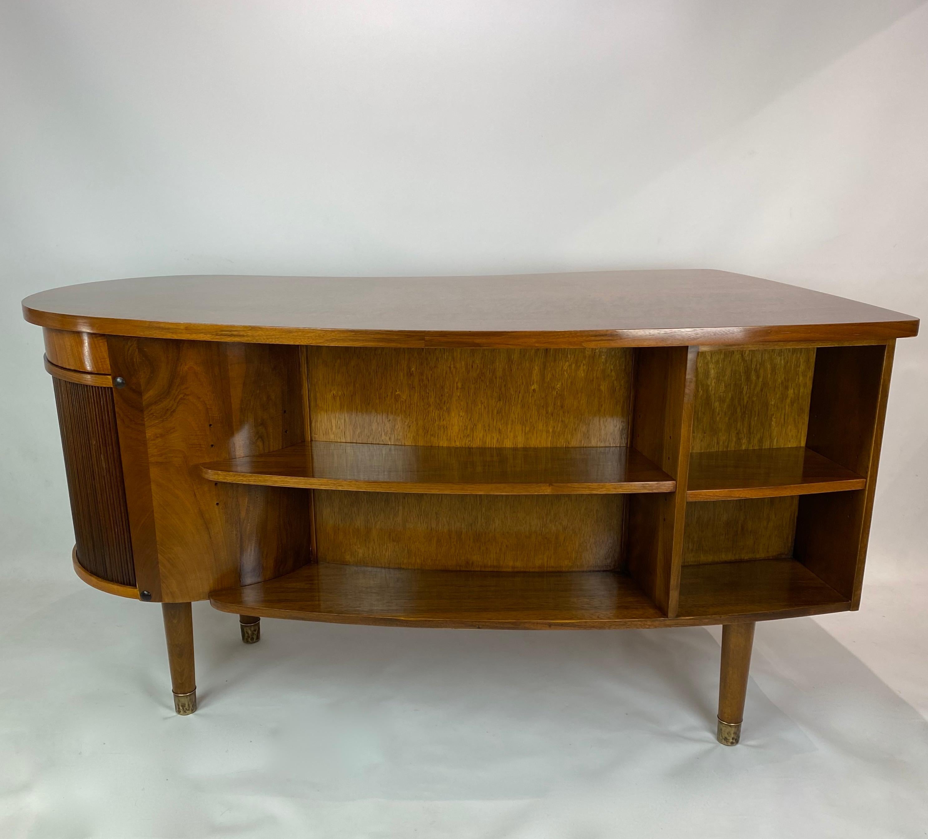 Danish Desk in Rosewood Designed by Kai Kristiansen from the 1960s