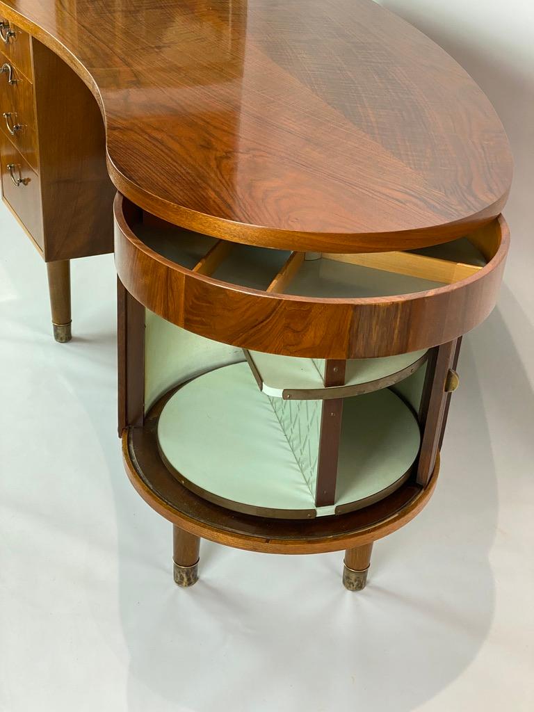 Mid-20th Century Desk in Rosewood Designed by Kai Kristiansen from the 1960s