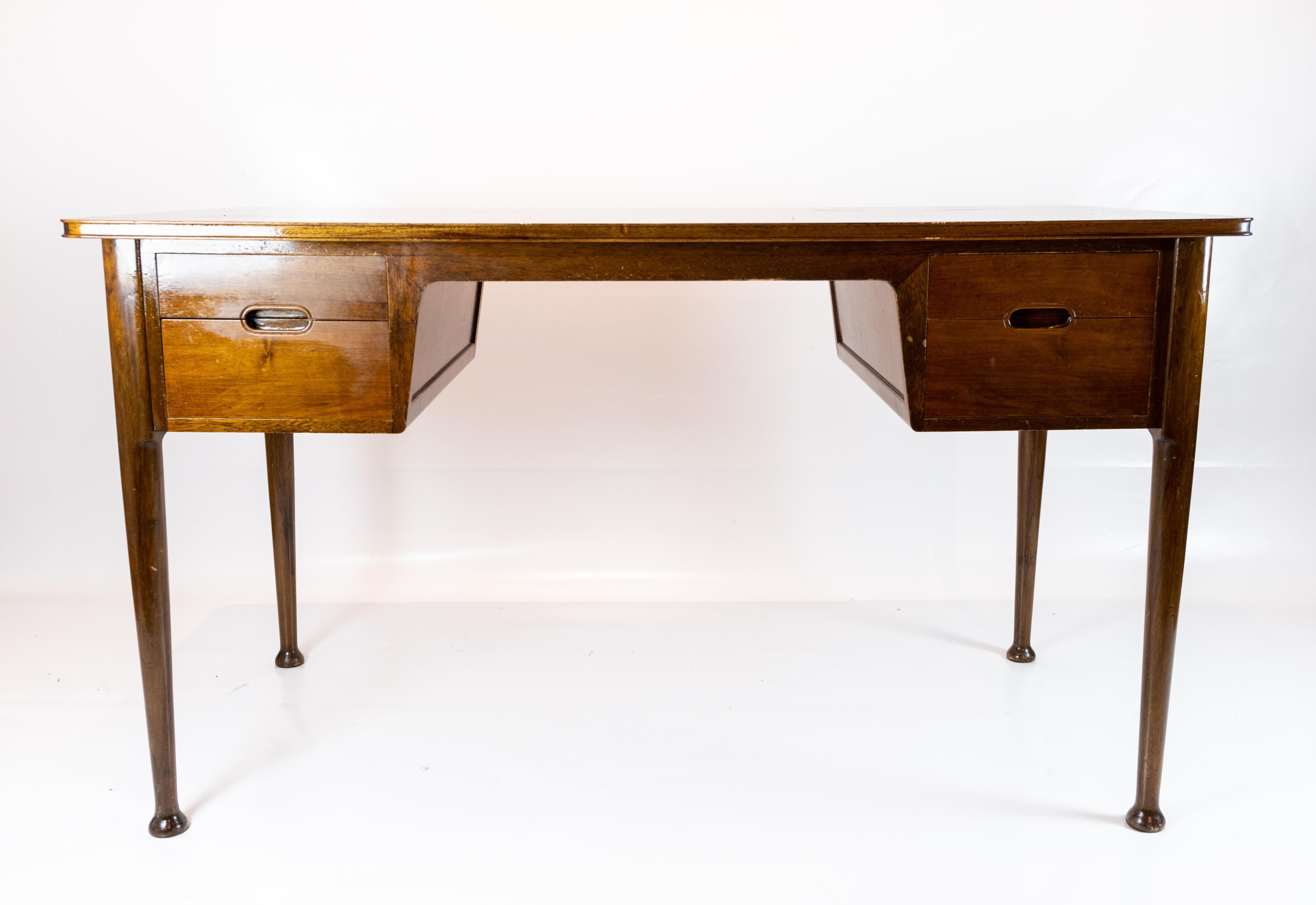 Scandinavian Modern Desk in Rosewood of Danish Design from the 1960s