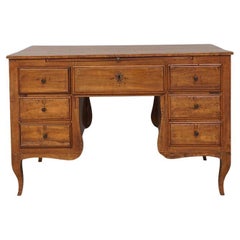 Desk in Solid Walnut from the Late 1700s Early, 1800s