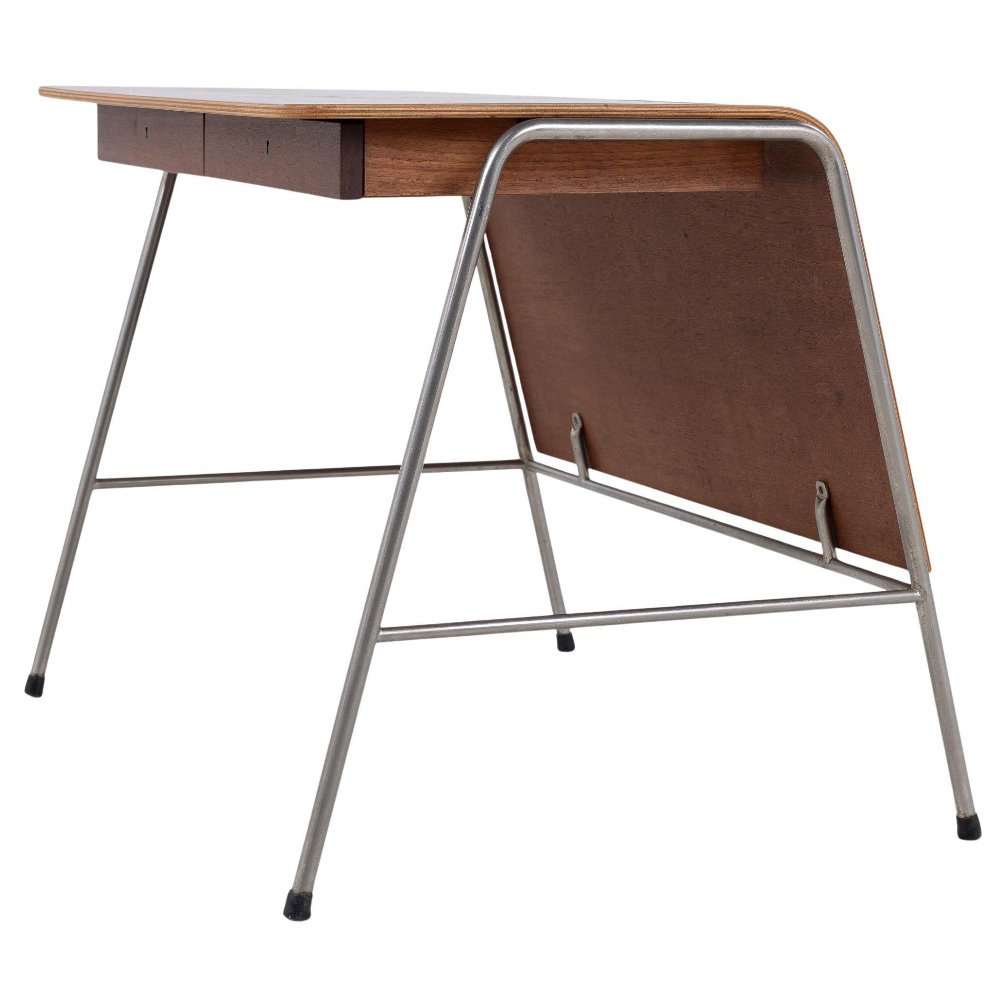 Desk in teak by Arne Jacobsen For Sale