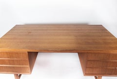 Desk Made In Teak Designed By Omann Junior From 1960s