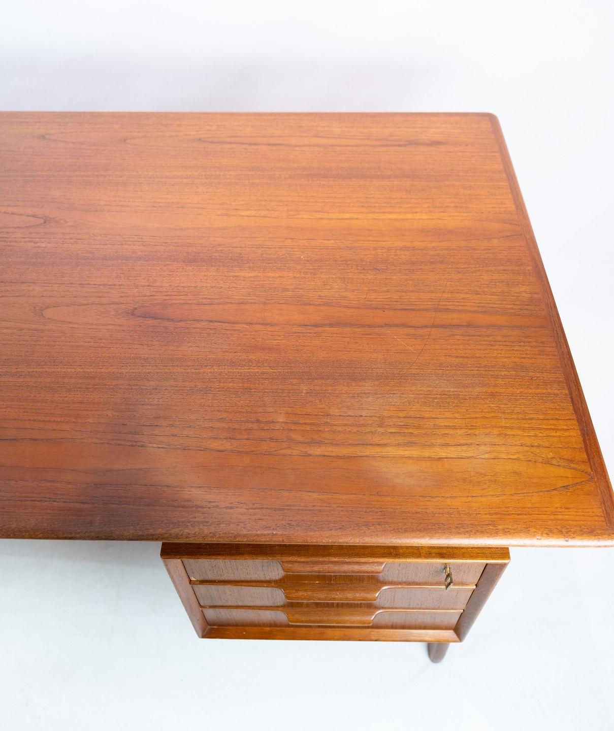 Desk in Teak Designed by Omann Junior from the 1960s 1