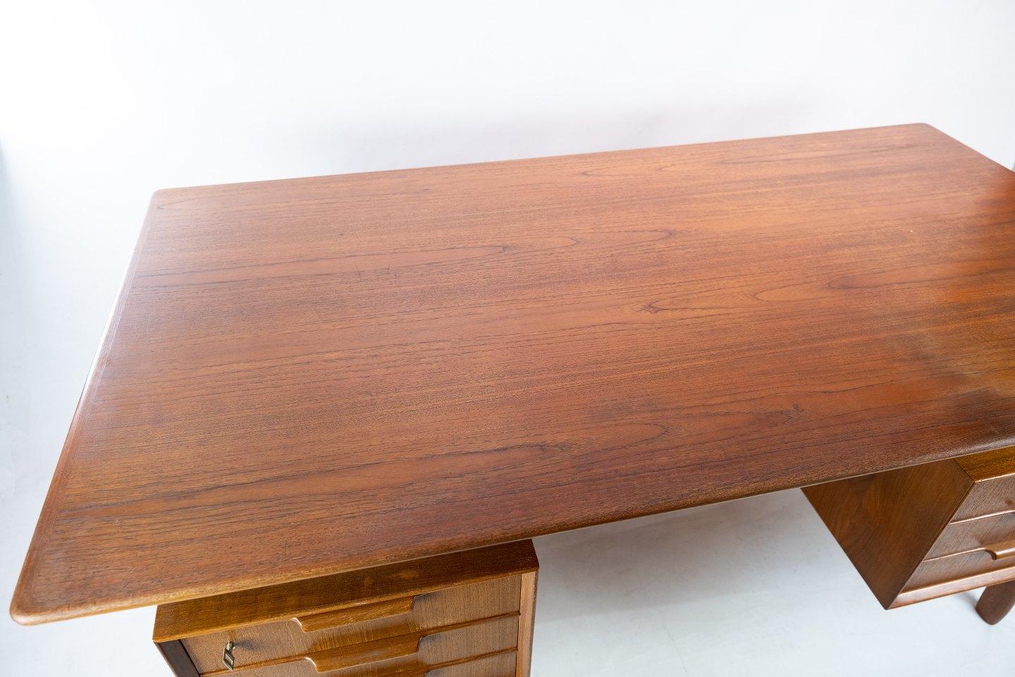 Desk in Teak Designed by Omann Junior from the 1960s 3