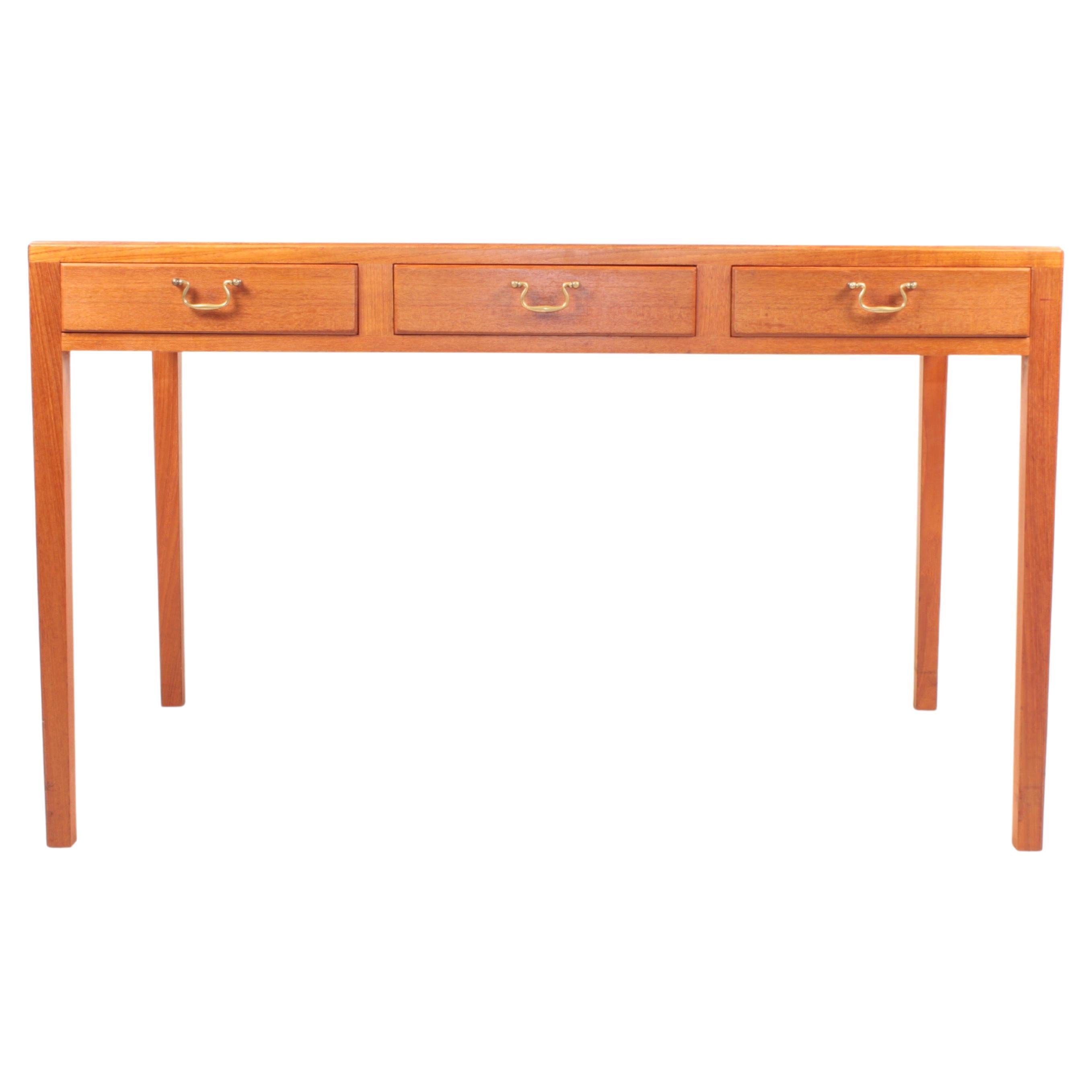 Desk in Teak in Style of Ole Wanscher, Midcentury Danish Design, 1950s