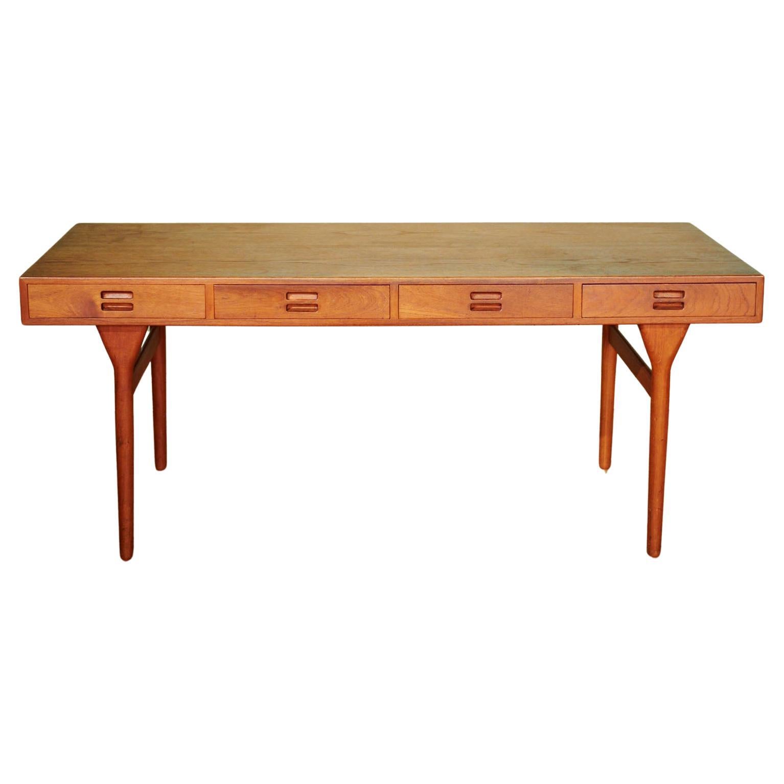 Desk in Teak Model ND 93 by Nanna Ditzel For Sale