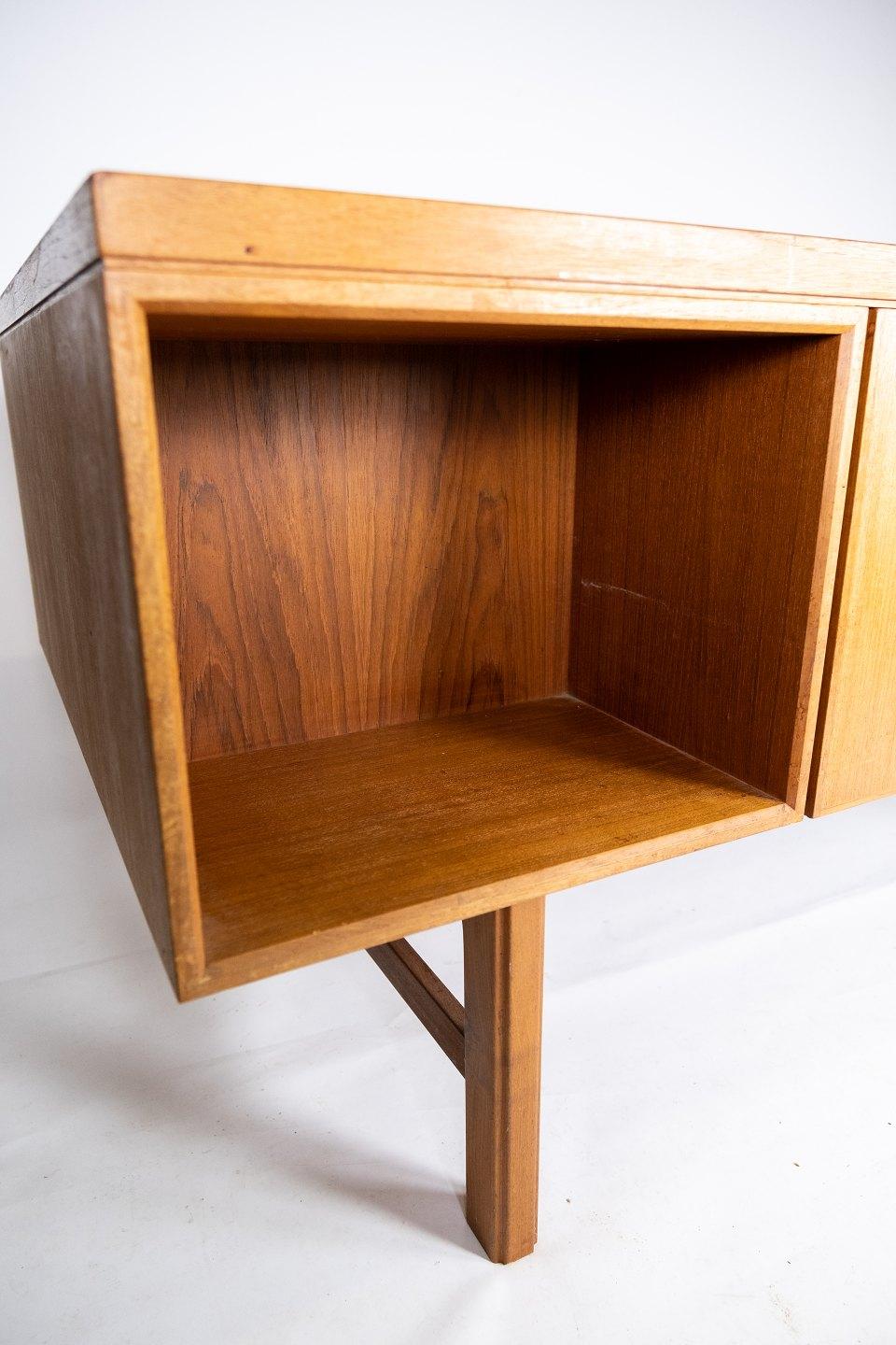 Desk Made In Teak By Omann Junior From 1960s For Sale 1