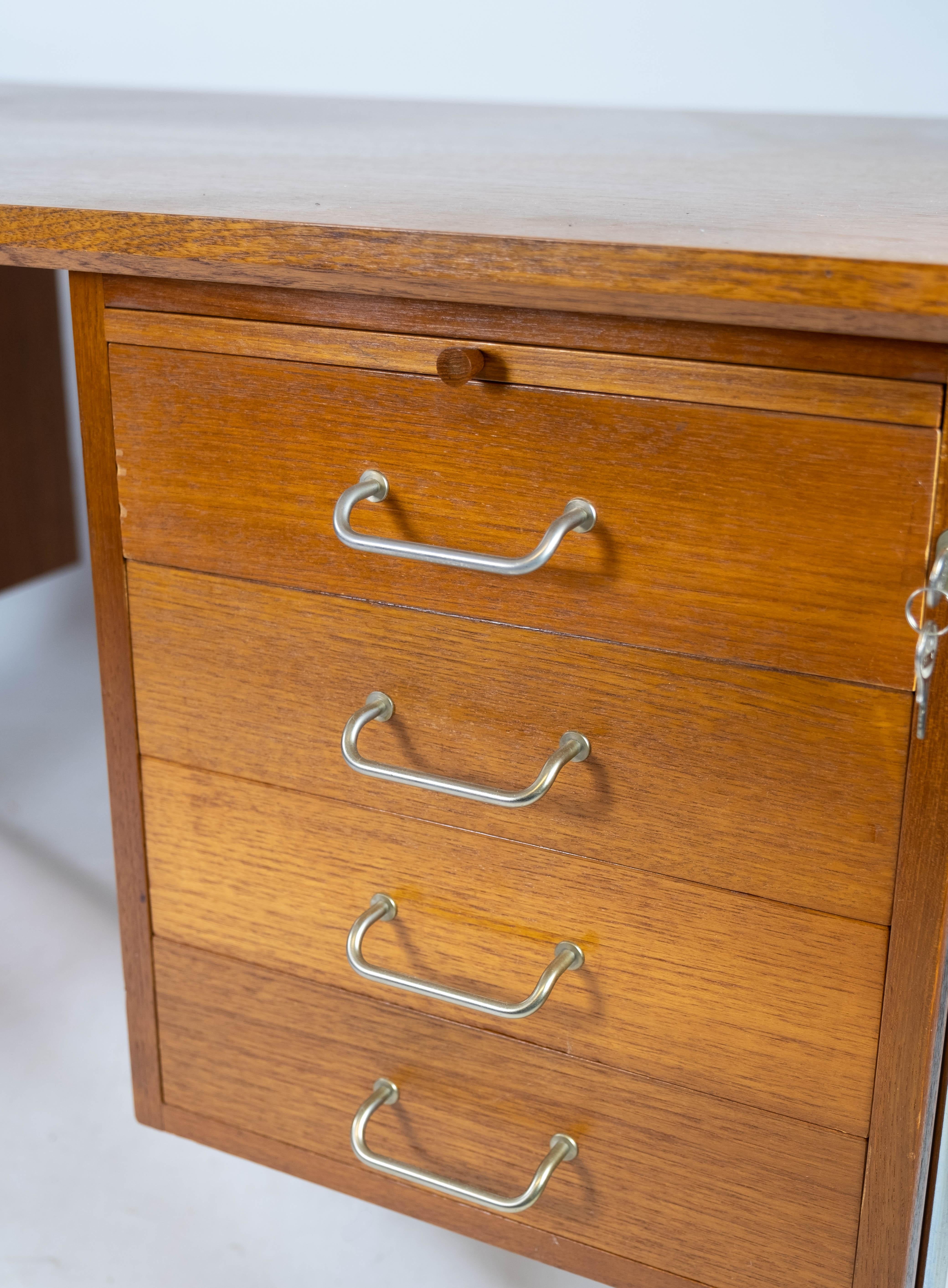 Scandinave moderne Bureau en teck de design danois des années 1970 en vente