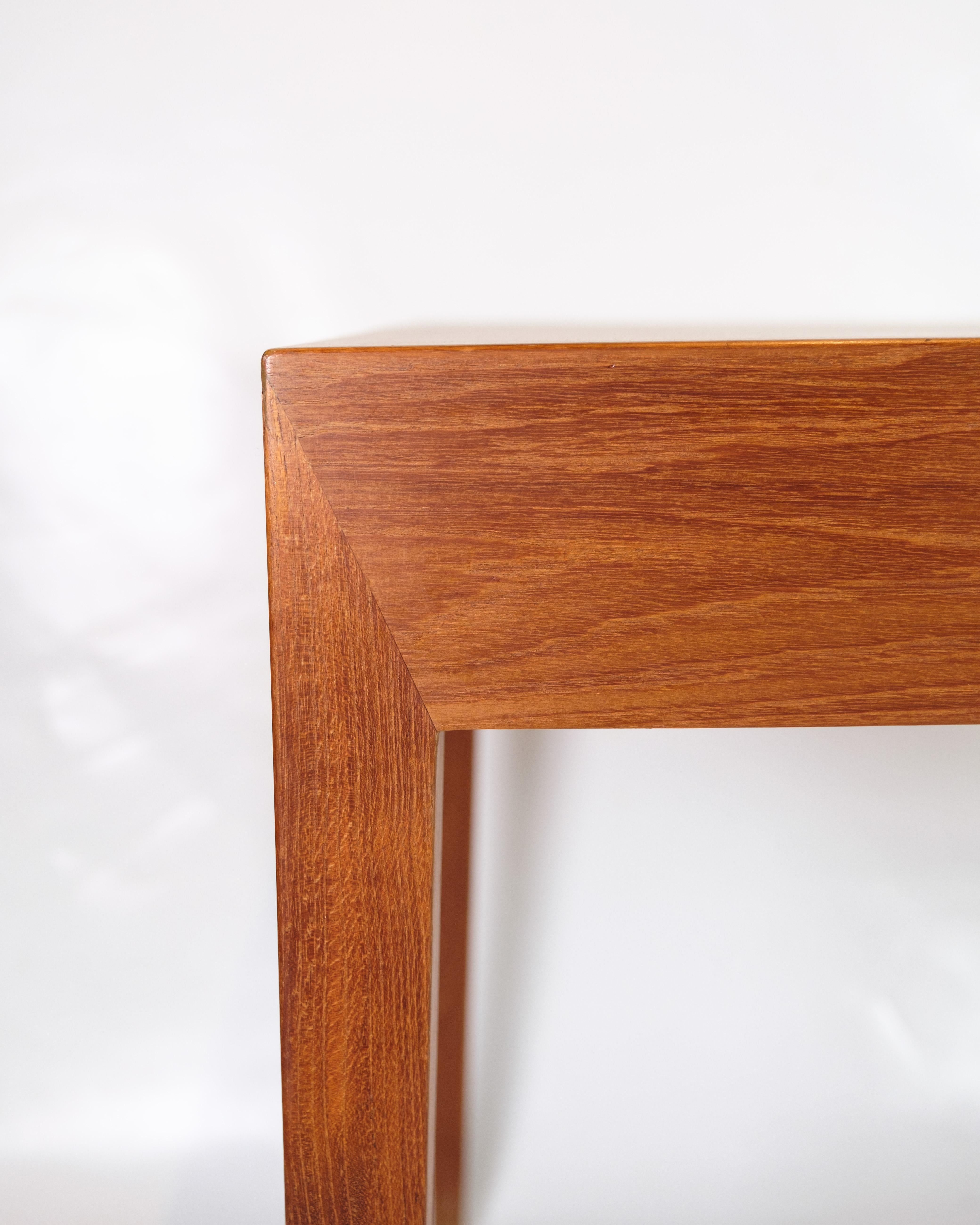 Desk in Teak Wood By Severin Hansen made by Haslev Furniture Factory from 1960s For Sale 7