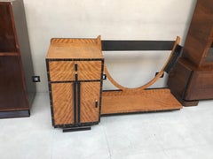 Desk in Wood, 1920, Made in France