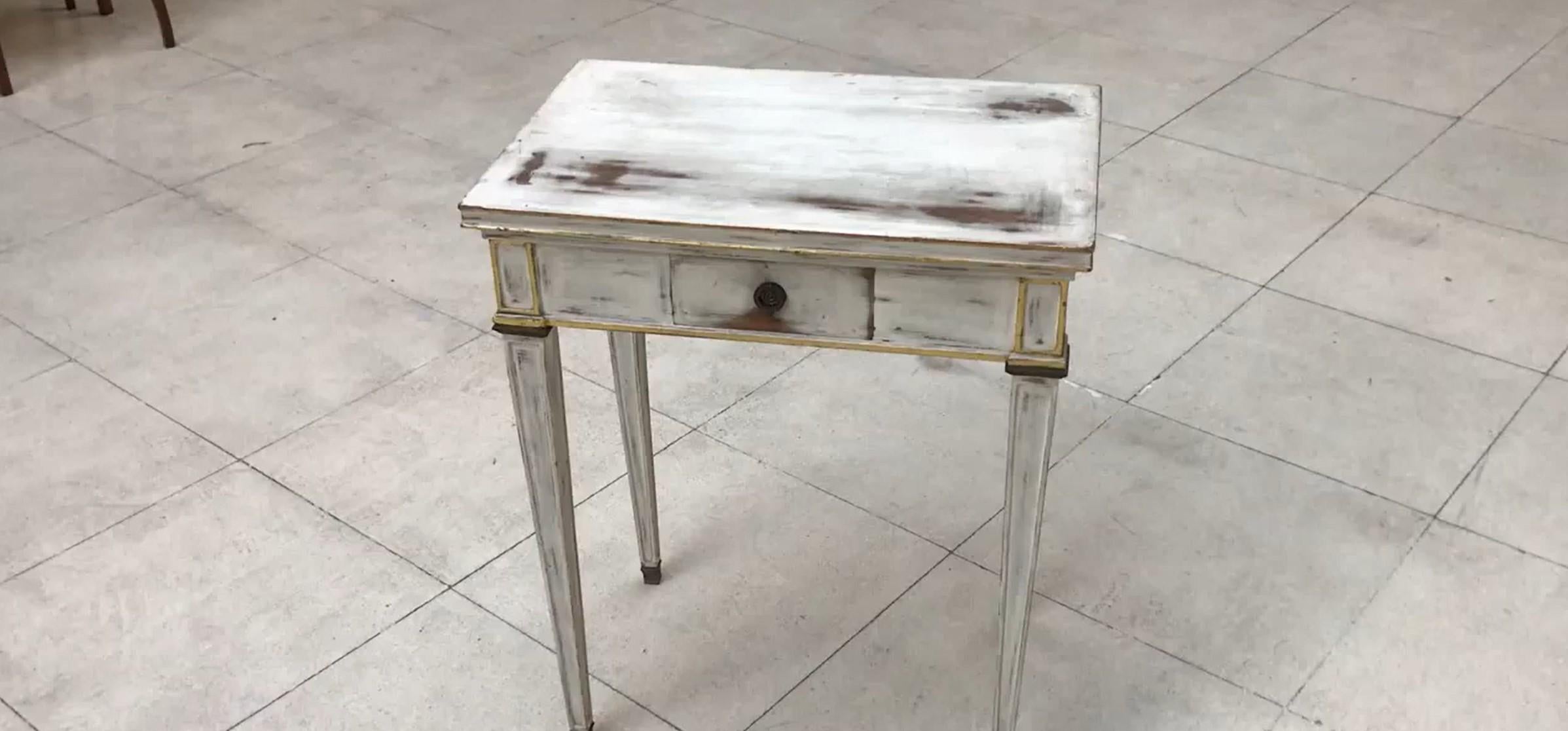 Early 20th Century Desk in Wood, 1920, Sign: Made in France 7382 For Sale