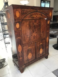 Desk in Wood, 1940, Made in Italy