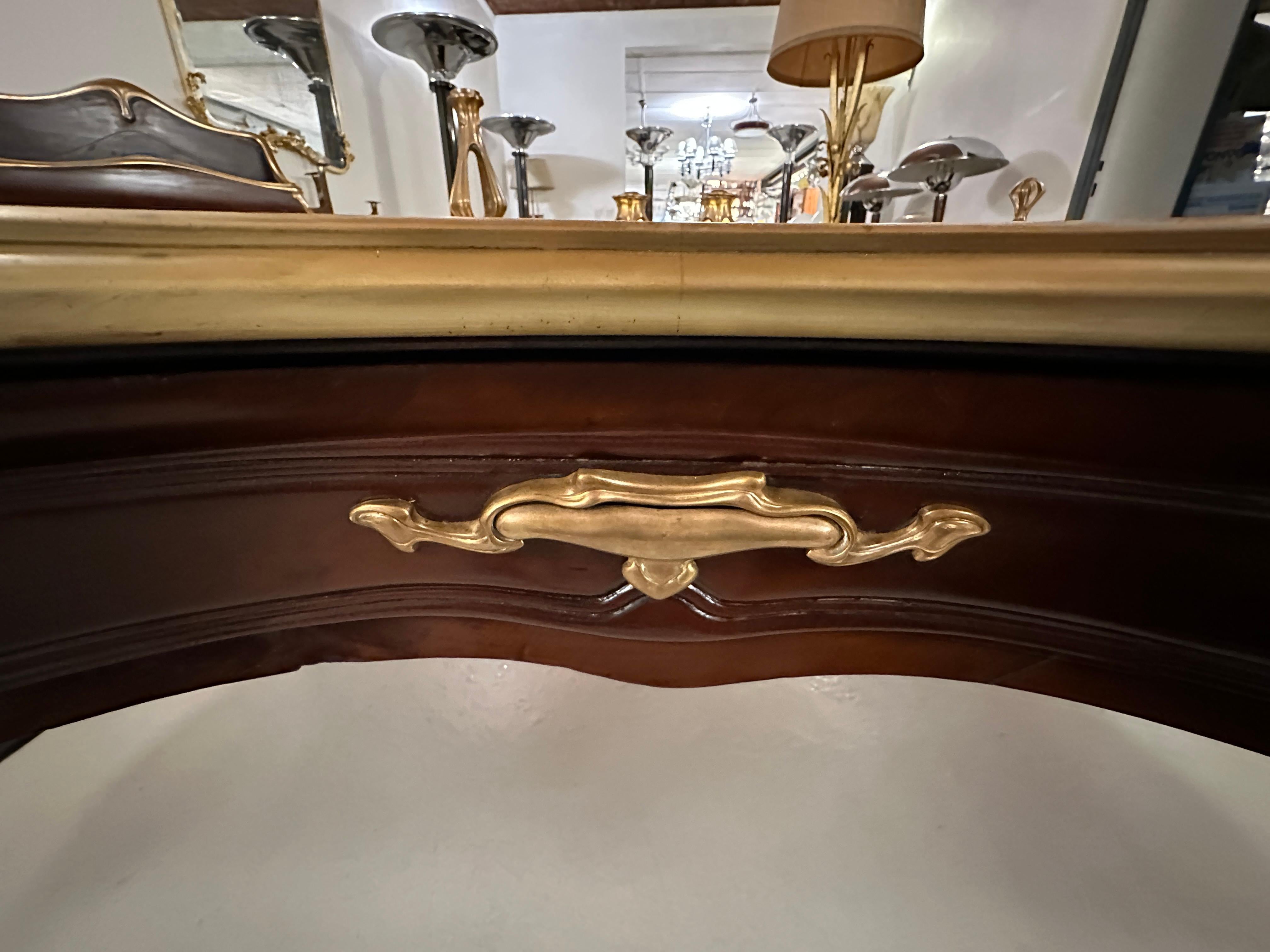 Schreibtisch Jugendstil, Liberty , Schild: G. Keller Orfevre, 22 rue Joubert (Französisch) im Angebot
