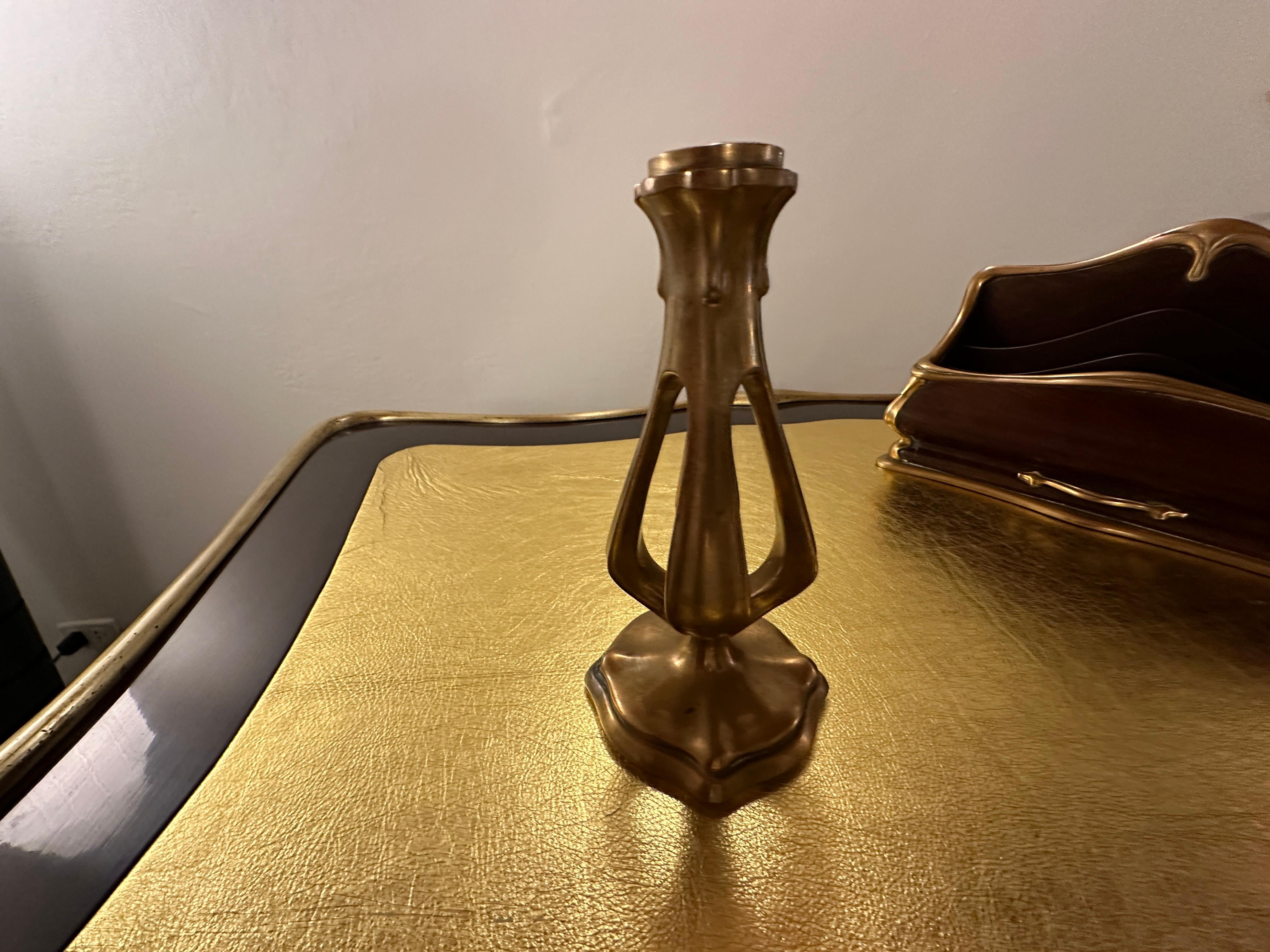 Schreibtisch Jugendstil, Liberty , Schild: G. Keller Orfevre, 22 rue Joubert im Angebot 2