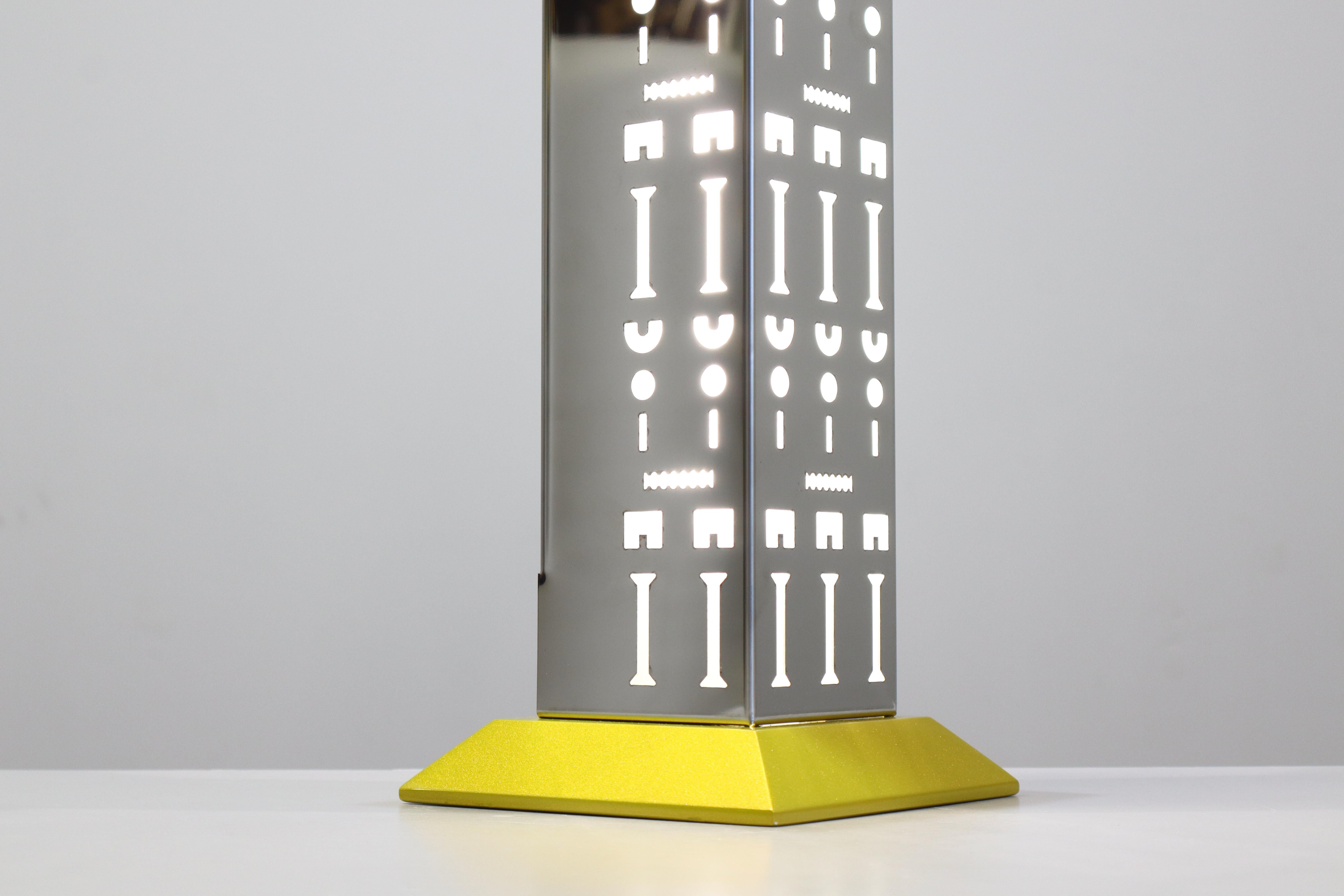 Metal Desk Lam Ollo by Alessandro Mendini For Alchimia For Sale