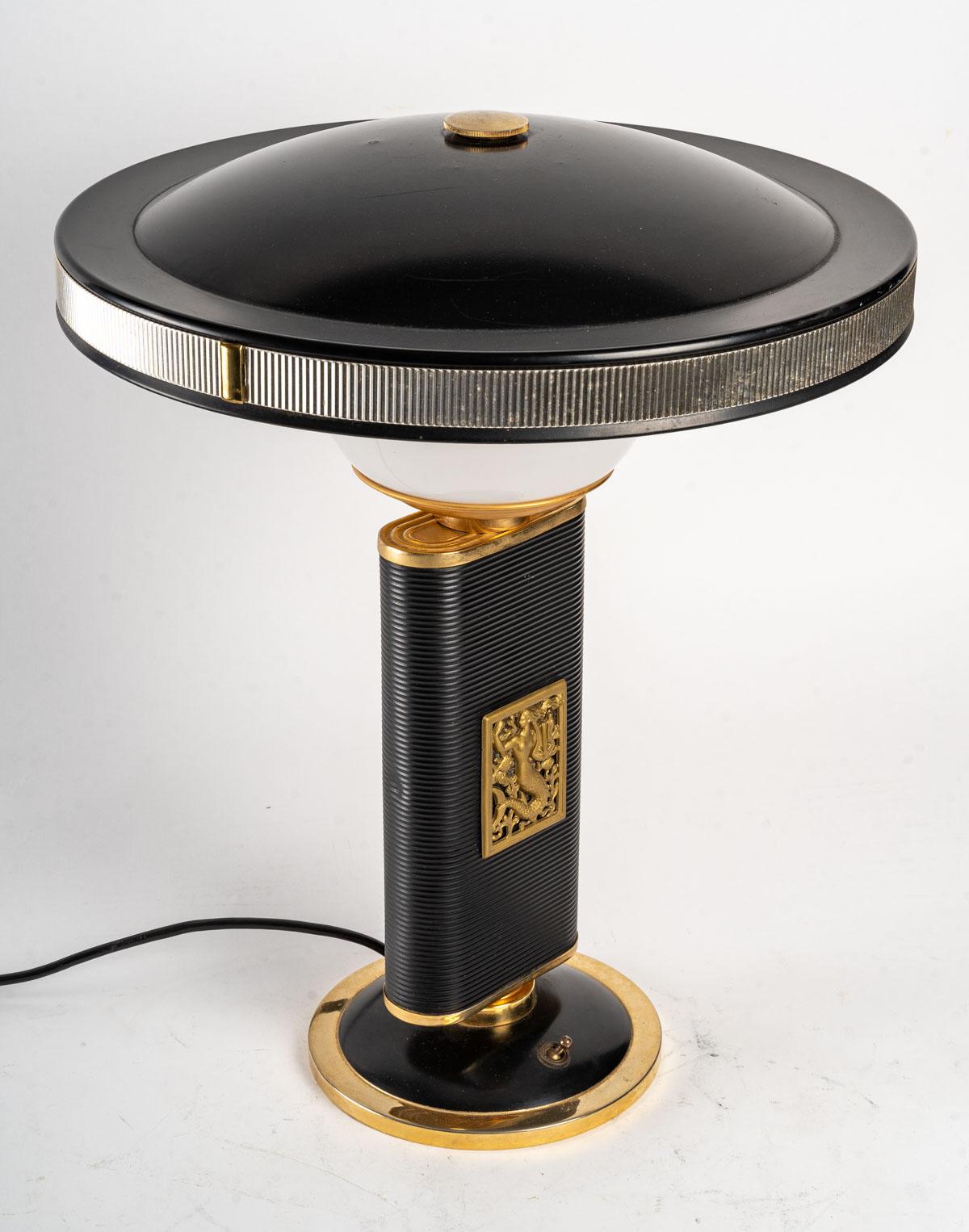 Art Deco Desk Lamp, 1940